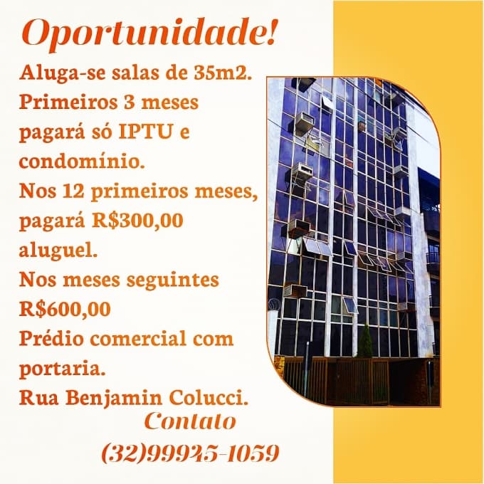 Sala Comercial - Aluguel - Juiz de Fora - MG - Alto dos Passos - 1